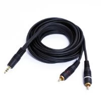 CABLE AUDIO PLUG 3,5 MM A 2 RCA M/M 1,8M/9180 DINON