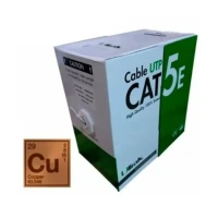 CABLE RED UTP CAT.5E UNIFILAR 100% COBRE CJA.(305M) GRIS ULINK