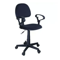 SILLA ESCRITORIO C/APOYA BRAZOS NEGRA QZY-H4 XTECH