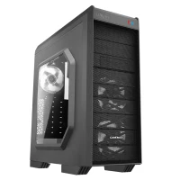 GABINETE GAMER LUXURY G-501X ATX/3 FAN S/FUENTE GAMEMAX