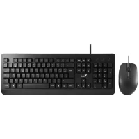 TECLADO/MOUSE USB KM-160 NEGRO GENIUS