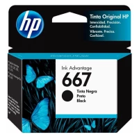 CARTRIDGE 3YM79A (667)  NEGRO HP