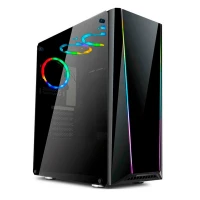 GABINETE GAMER GC-702 TAILGATE NEGRO S/FUENTE REDDRAGON