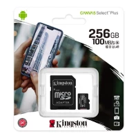 MEMORIA  MICRO SD 256GB C10 V30 A2 170MB/S SDCG3 KINGSTON