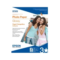 PAPEL FOTOGRAFICO GLOSSY 200GRS/S041141 RESMA 20 HOJAS CARTA EPSON