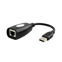 ADAPTADOR EXTENSION USB 2.0 A RJ45/ HASTA 50 MTS/9301 DINON