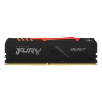 MEMORIA RAM UDIMM DDR4 2666 MHZ 8 GB/FURY BEAST/RGB/KF426C16BBA/8 HYPERX