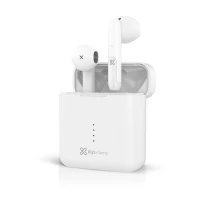 AUDIFONO CON MIC. BLUETOOTH EARBUDS/KTE-010WH/BLANCO KLIP X