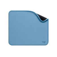 Logitech Studio Series - Alfombrilla de ratón - base de goma antideslizante, fácil deslizamiento, superficie resistente a salpicaduras - Celeste