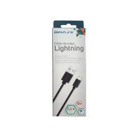 CABLE CARGADOR LIGHTNING A USB/1MT BL-CH0200B/NEGRO/300281 BESTLINK