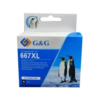 CARTRIDGE (A) 667XL/NH-R00667XLCMY/18ML TRICOLOR G&G (HP)