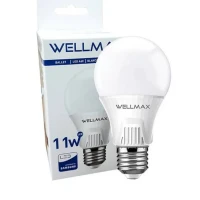 AMPOLLETA LED TIPO BALLET/LUZ CALIDA 11W/A60/E27/172972 WELLMAX