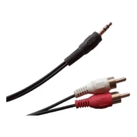 CABLE AUDIO PLUG - 2 RCA MACHO 1.5MT/150078 ULINK