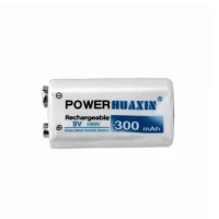 BATERIA RECARGABLE 9V/300MAH HR9V HUAXIN