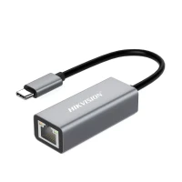 CABLE ADAPTADOR  USB C A RJ45 GIGALAN 15CM/HS-HUB-C2R HIKVISION