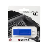 PENDRIVE 64GB/USB 3.2 KC-U2G64-7G EXODIA AZUL KINGSTON