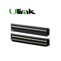 PATCH PANEL P/RACK 24P/RJ45 CAT. 6 UL-NTW30624 ULINK