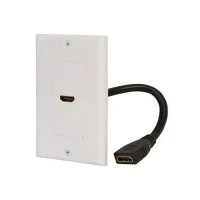 FACEPLATE PARA HDMI/SIMPLE/EXT 10CM RH9762/BLANCO