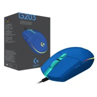 MOUSE USB GAMER G203 /RGB LIGHTSYNC AZUL/910-005795 LOGITECH