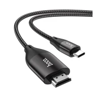 CABLE AUDIO-VIDEO HDMI A USB C 4K UHD 2MT UA16 HOCO