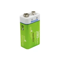 BATERIA RECARGABLE 280 MAH NI-MH 9V 92800 PHILCO