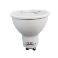 AMPOLLETA SPOTLIGHT LED TIPO DICROICO LUZ CALIDA 5W/GU10/172833 LOGIC