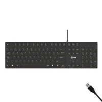 TECLADO PC USB MMD.  UT-KB750 NEGRO UTEK