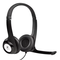 AUDIFONO CON MIC. USB H390/981-000014/NEGRO LOGITECH